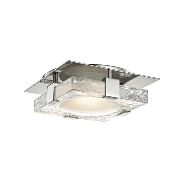 Plafonnier Bourne Polished Nickel | Andrew Martin - vue principale | REMO-HOME