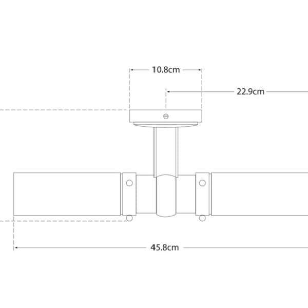 Applique murale Graydon Double Nickel | Andrew Martin - vue de détail | REMO-HOME