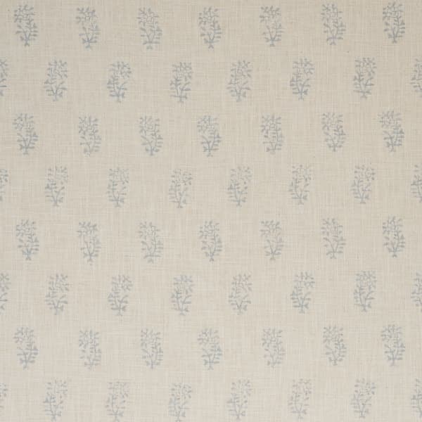 Tissu d'ameublement Thyme Sky On Linen | Andrew Martin - vue principale | REMO-HOME