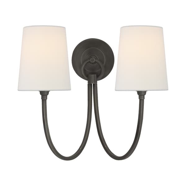 Applique murale Reed Double Bronze | Andrew Martin - vue principale | REMO-HOME
