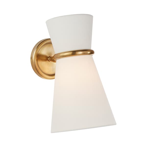 Luminaire Clarkson Pivoting Brass Finition antique | Andrew Martin - vue principale | REMO-HOME