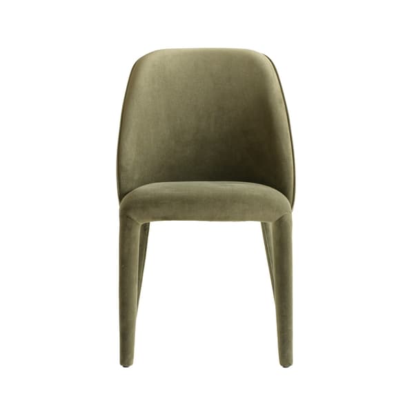 Chaise Carmen Olive | Andrew Martin - vue de détail | REMO-HOME