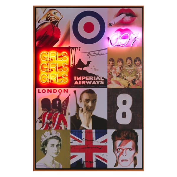 Sculpture néon Neon Britain | Andrew Martin - vue principale | REMO-HOME