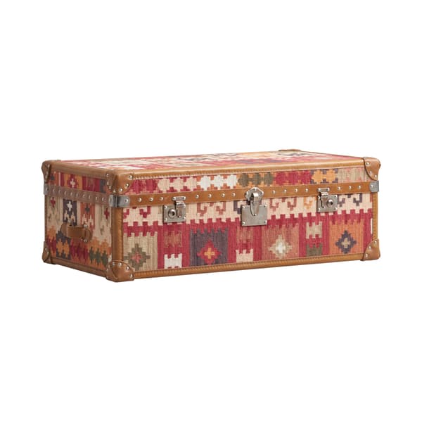 Table basse Kilim Trunk | Andrew Martin - vue principale | REMO-HOME