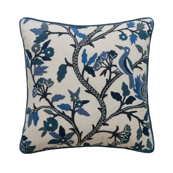 Coussin décoratif Birdsong Delphinium Plumes durables | Andrew Martin - vue principale | REMO-HOME