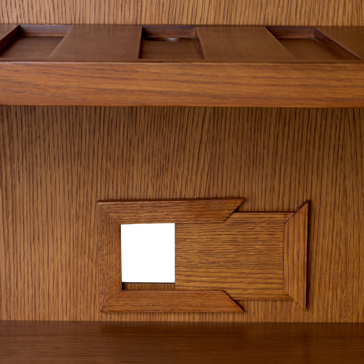 Buffet en placage chêne caramel | Eichholtz Borchard - vue d'ambiance | REMO-HOME