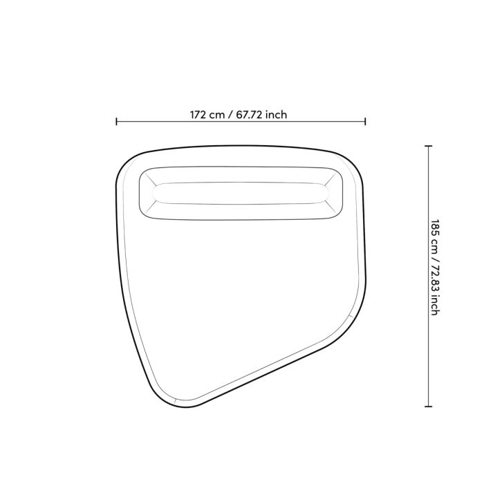 Canapé 4-5 places en tissu sable | Eichholtz Residenza