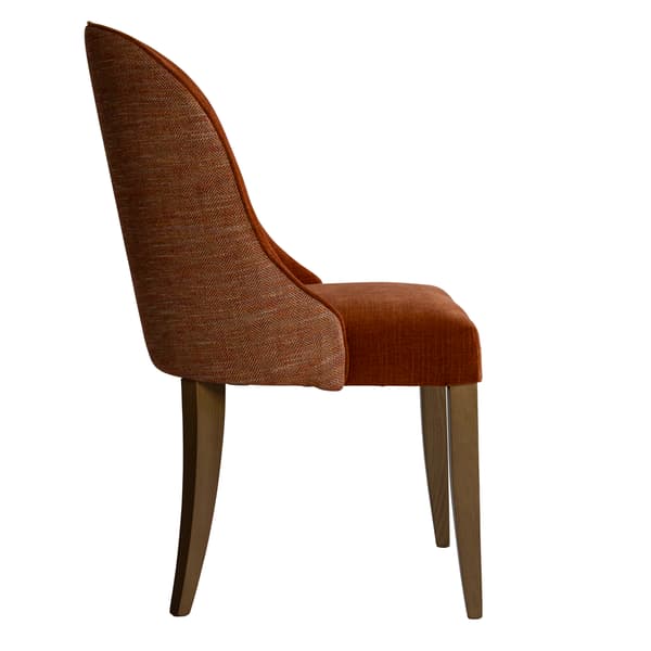 Chaise de salle à manger Aldwick Coracle & Delphini Cinnamon | Andr... - vue de détail | REMO-HOME