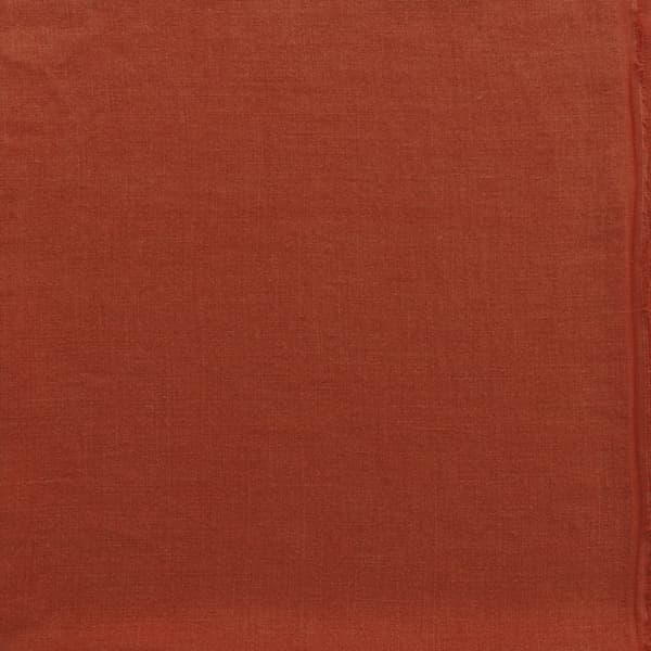 Tissu d'ameublement Weathered Linen Burnt Orange Cigarette and Matc... - vue principale | REMO-HOME