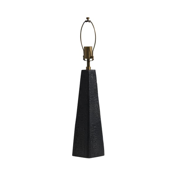 Lampe de table Charred Base | Andrew Martin - vue de détail | REMO-HOME