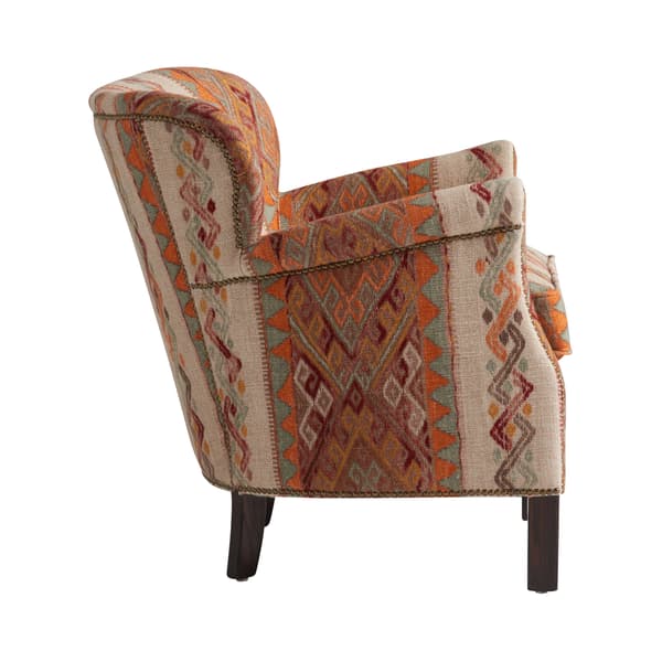 Fauteuil Harrow Frida Sunset Orange/Multicoloured | Andrew Martin - vue de détail | REMO-HOME