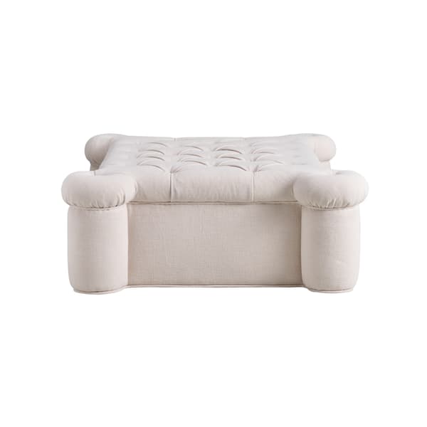 Pouf et tabouret Quatrefoil | Andrew Martin - vue de détail | REMO-HOME
