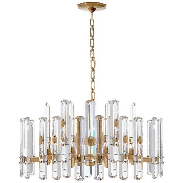 Plafonnier Bonnington Chandelier Brass | Andrew Martin - vue principale | REMO-HOME