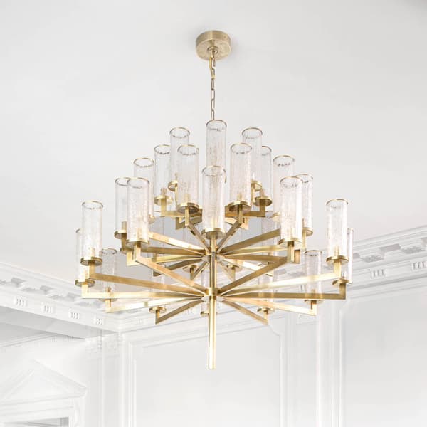 Plafonnier Liaison Chandelier Brass | Andrew Martin - vue de détail | REMO-HOME