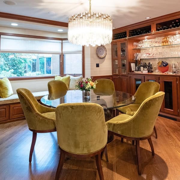 Plafonnier Adele Chandelier Brass | Andrew Martin - vue de détail | REMO-HOME