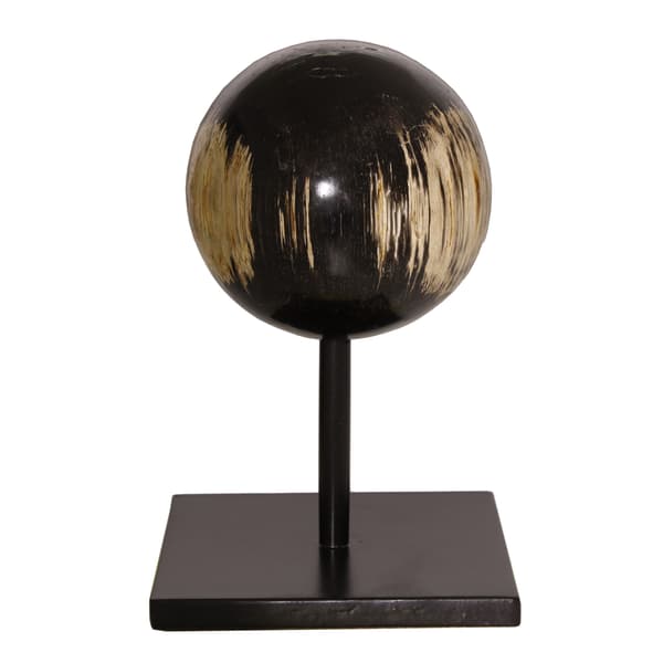 Objet décoratif Petrified Wood Sphere Large Decorative | Andrew Martin - vue principale | REMO-HOME