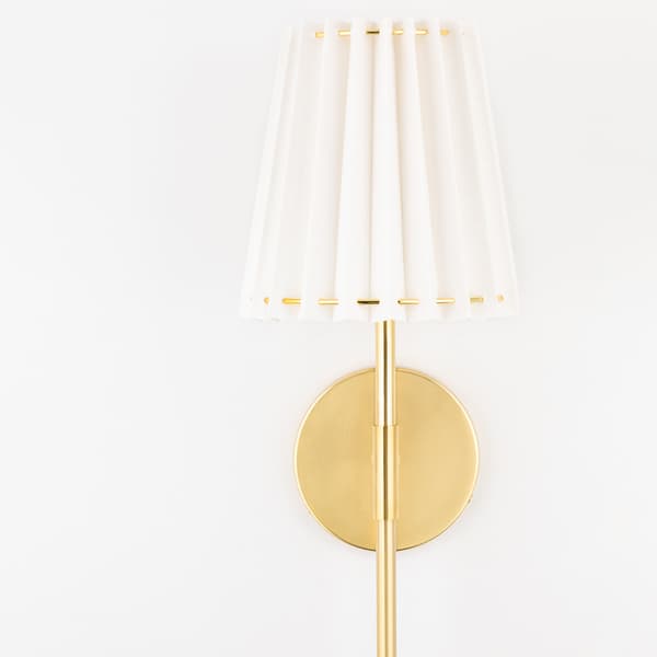Applique murale Demi Tall Brass | Andrew Martin - vue de détail | REMO-HOME
