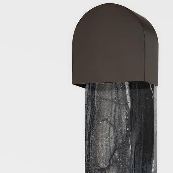 Applique murale Hobart Black Brass | Andrew Martin - vue de détail | REMO-HOME