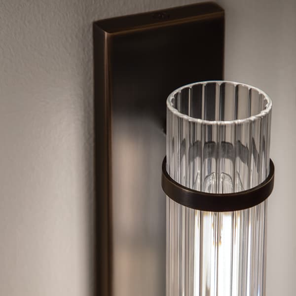 Applique murale Shaw Bronze | Andrew Martin - vue de détail | REMO-HOME