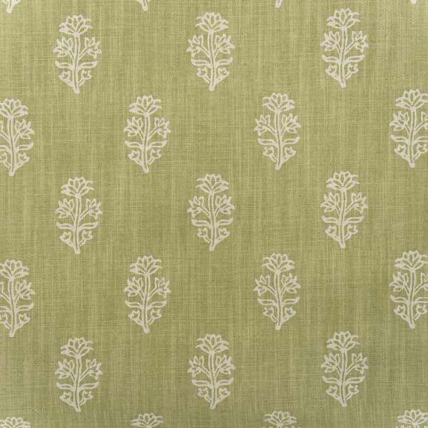 Tissu d'ameublement Buttercup Leaf | Andrew Martin - vue de détail | REMO-HOME