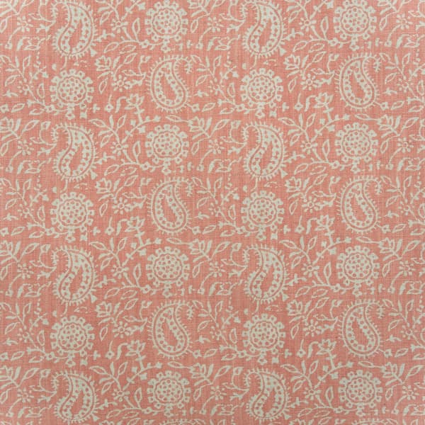 Tissu d'ameublement Sunflower Coral | Andrew Martin - vue de détail | REMO-HOME