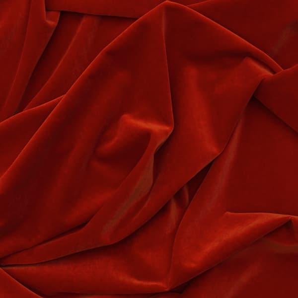 Tissu d'ameublement Medici Burnt Sienna | Andrew Martin - vue de détail | REMO-HOME