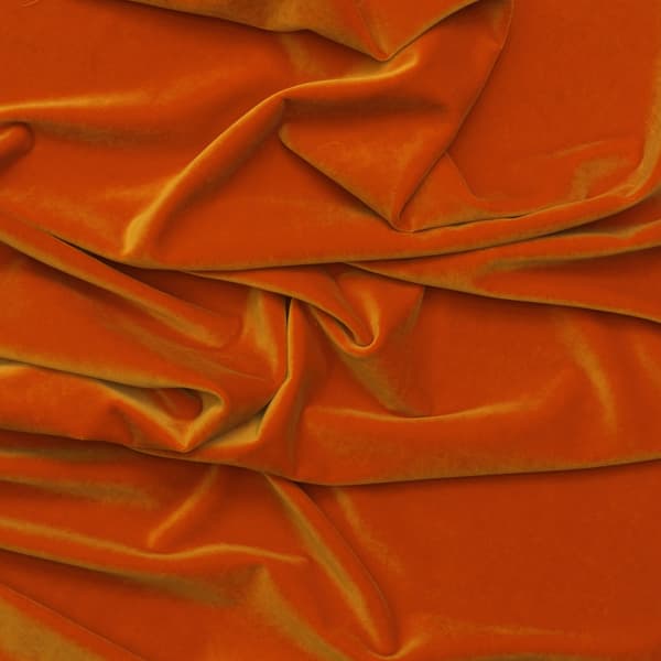 Tissu d'ameublement Medici Orange | Andrew Martin - vue de détail | REMO-HOME