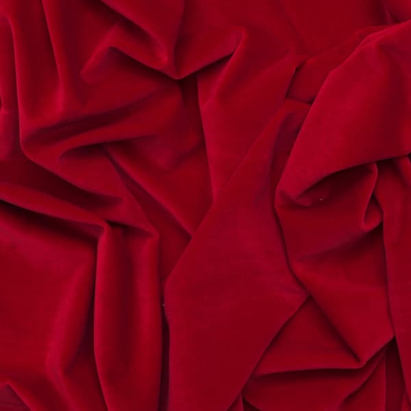 Tissu d'ameublement Medici Vermillion | Andrew Martin - vue de détail | REMO-HOME