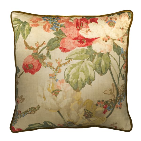 Coussin décoratif Peony Natural Plumes durables | Andrew Martin - vue principale | REMO-HOME