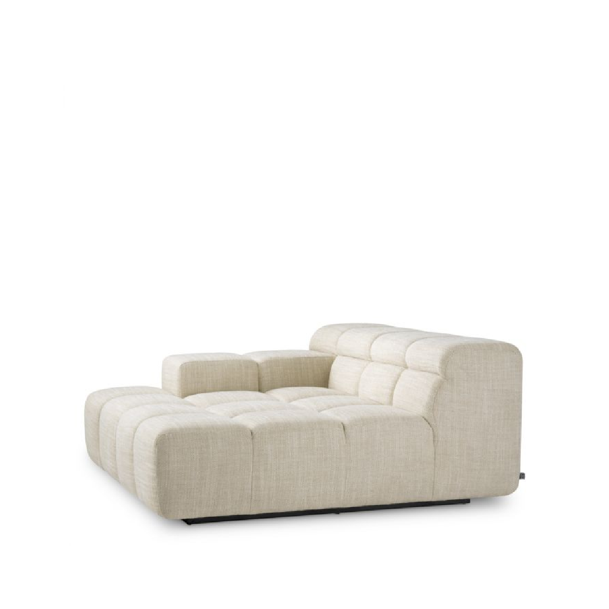Canapé modulable méridienne en tissu beige | Eichholtz Hunter Left