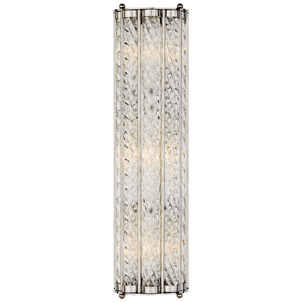 Applique murale Eaton Linear Nickel | Andrew Martin - vue principale | REMO-HOME