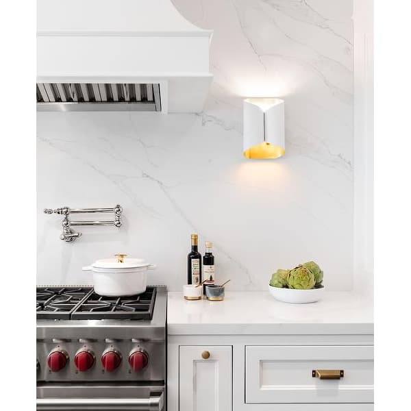 Applique murale Selfoss Wide White | Andrew Martin - vue de détail | REMO-HOME