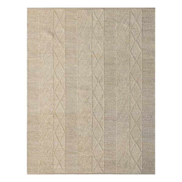 Tapis naturel contemporain Slalom | Andrew Martin - vue principale | REMO-HOME