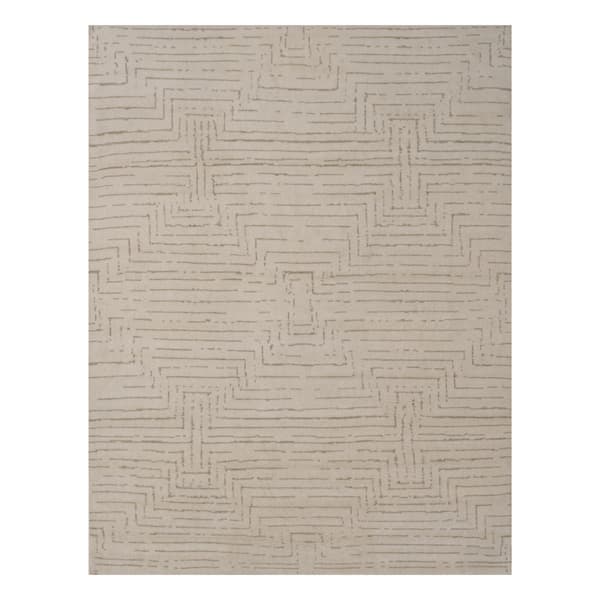 Tapis naturel contemporain Traverse Ivory | Andrew Martin - vue principale | REMO-HOME