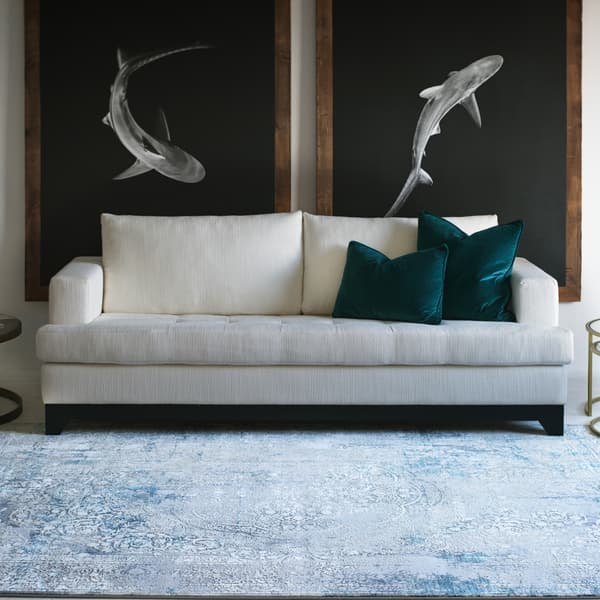 Tapis persan Mendeley | Andrew Martin - vue de détail | REMO-HOME