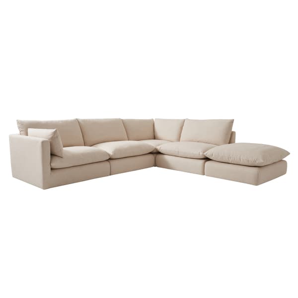 Canapé Clinton Large in in performance linen | Andrew Martin - vue d'ambiance | REMO-HOME