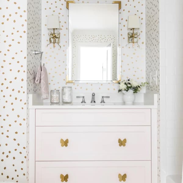 Applique murale Ellery Cream Soft Brass & Shade | Andrew Martin - vue de détail | REMO-HOME