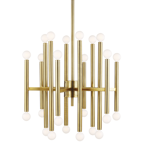 Plafonnier Beckman Chandelier Brass | Andrew Martin - vue principale | REMO-HOME