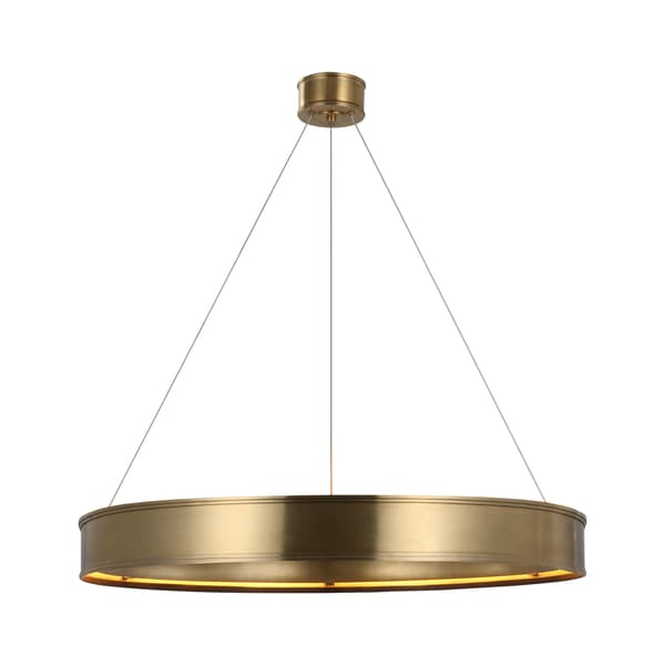 Plafonnier Connery Chandelier Brass | Andrew Martin - vue de détail | REMO-HOME