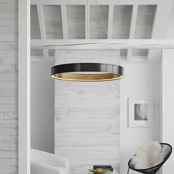 Plafonnier Connery Chandelier Bronze | Andrew Martin - vue de détail | REMO-HOME
