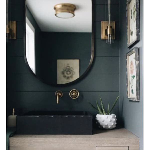 Applique murale Presidio Brass Finition antique | Andrew Martin - vue de détail | REMO-HOME
