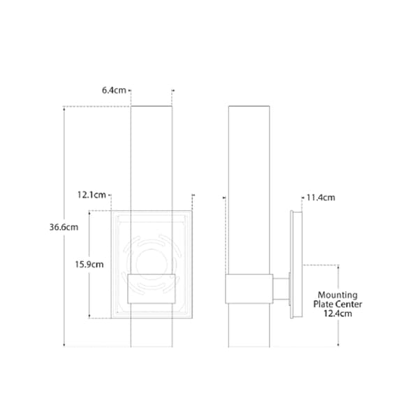 Applique murale Presidio Nickel | Andrew Martin - vue de détail | REMO-HOME
