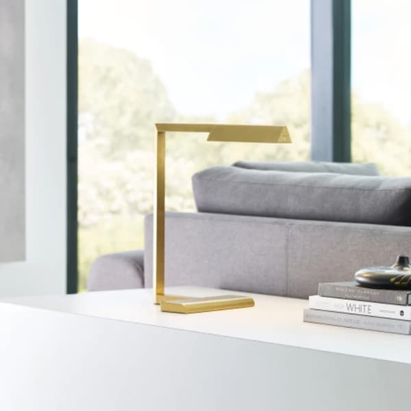 Lampe de table Dessau Brass Lamp | Andrew Martin - vue de détail | REMO-HOME