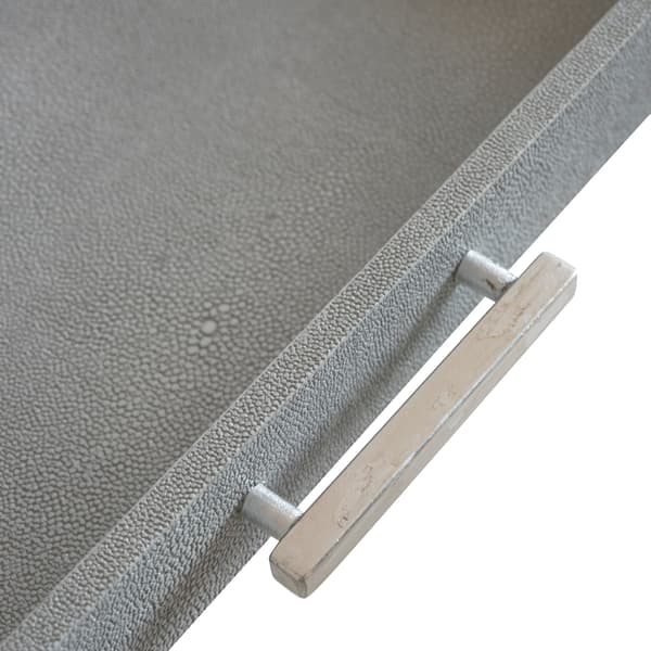 Objet décoratif Santos Tray Grey Decorative | Andrew Martin - vue de détail | REMO-HOME