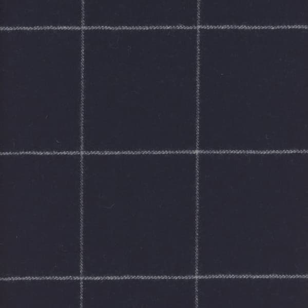 Tissu d'ameublement Wales Navy Cigarette and Match | Andrew Martin - vue de détail | REMO-HOME