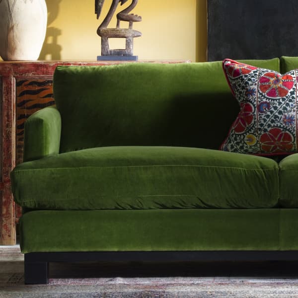 Tissu d'ameublement Medici Ivy | Andrew Martin - vue de détail | REMO-HOME