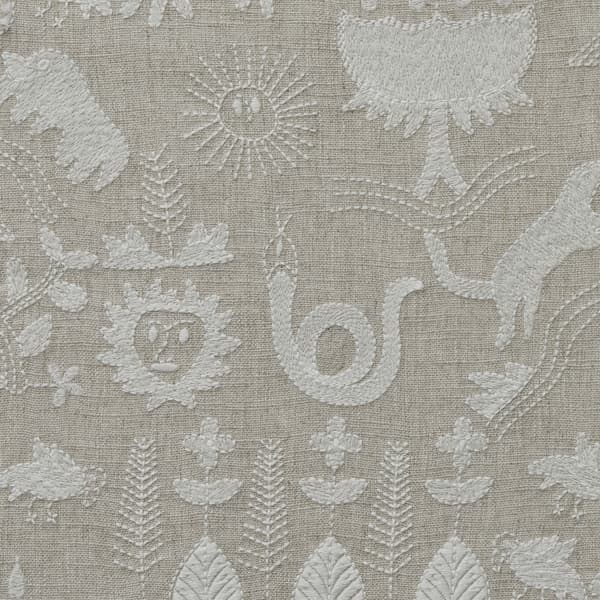 Tissu d'ameublement Scout Ivory | Andrew Martin - vue de détail | REMO-HOME