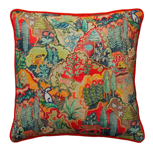 Coussin décoratif Forest Multi Plumes durables | Andrew Martin - vue principale | REMO-HOME