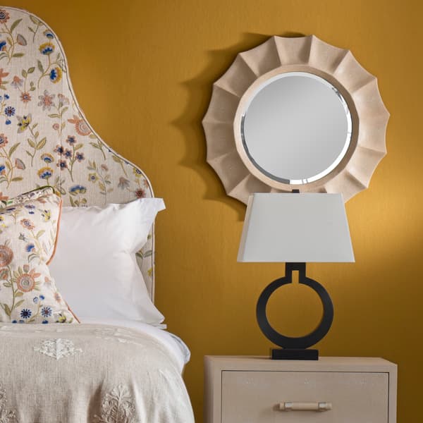 Lampe de table Ring Form Bronze | Andrew Martin - vue de détail | REMO-HOME