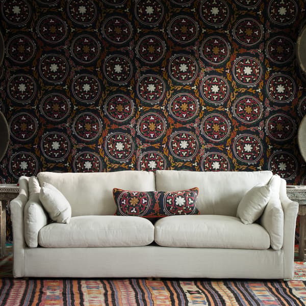 Tissu d'ameublement Folklore Pattern | Andrew Martin - vue de détail | REMO-HOME